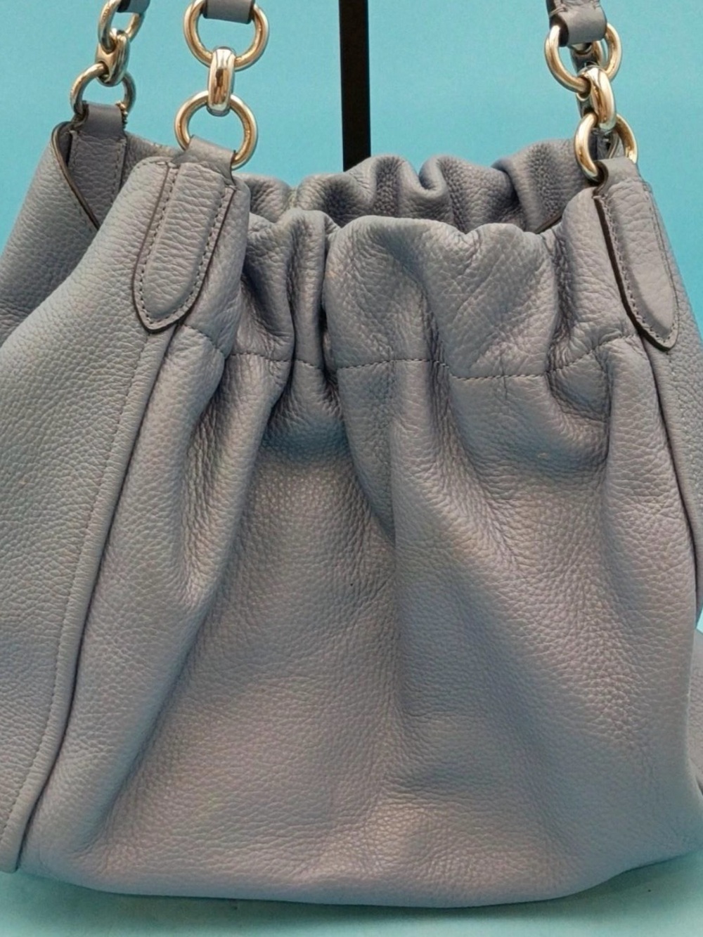 Coach Maya Shoulder Bag in Light Blue - Picture 2 of 4